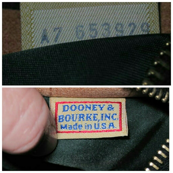 Vintage Dooney & Bourke East/West metro tote - Picture 8 of 8